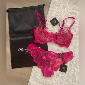 Honey Birdette Lingerie Set - NWT